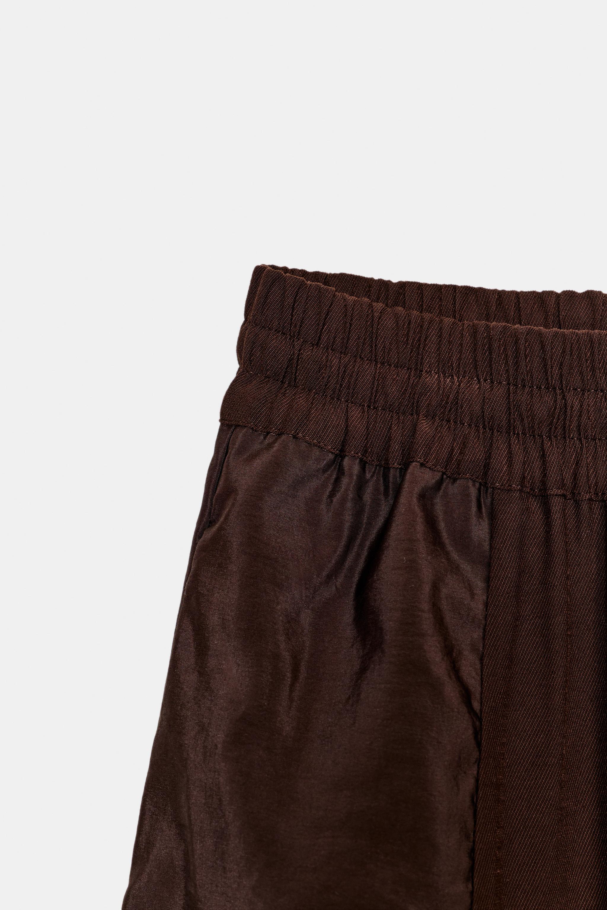 PANTALON BARREL BIMATIÈRE